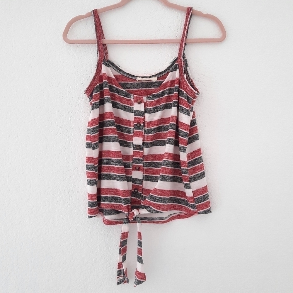 Hyped Unicorn Striped Tank Top L NWT